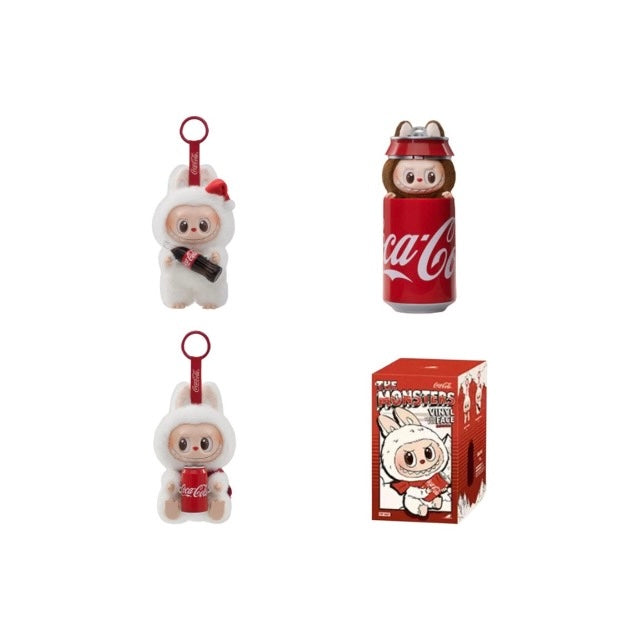 The Monsters Labubu Coca Cola Vinyl Face Plush Doll Pendant